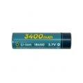 Battery 18650, 3.7V, 1C, 3400mAh