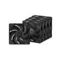 ARCTIC P14 PRO PWM PST High-Performance Fans x5, 4-pin, 140mm, black