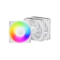 ARCTIC P12 PRO PWM PST A-RGB High-Performance Fans, 4-pin, 120mm, 3pcs (White)