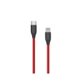 Silicone Cable USB Type C - Lightning, 1m (red)