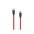 Silicone Cable USB Type C- Lightning, 2m (red)