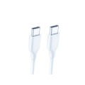 Cable Type-C - Type-C (in plastic bag, white, 1.8m)
