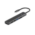 Adapter USB Type-C - HDMI, 3x USB Type-A, SD, TF, USB Type-C PD100W
