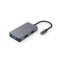 Adapter USB Type-C - 2x HDMI, 1x VGA, 1x USB Type-A, 1x USB Type-C PD60W