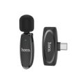 HOCO L-15 Wireless Lavalier Microphone, USB Type-C