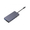 Adapter USB Type-C - 2x HDMI, VGA, LAN, 3x USB Type-A, SD, TF, USB Type-C PD100W, Aux