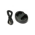 Charger CANON LP-E8, Dual