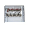 Heating Manifold 10 Loops with Thermal Actuators NC AC230V and Flow Meters