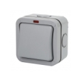 Weatherproof Switch, 1 Gang, IP66, EU