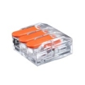 Splicing Connector with Lever, 3x 0.5-6.0mm², 41A, 450V, 20pcs