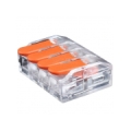 Splicing Connector with Lever, 4x 0.5-6.0mm², 41A, 450V, 20pcs