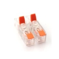 Splicing Connector, Inline with Lever, 2-2, 0.2–4.0mm², 32A, 450V, 20pcs