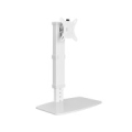 Single-Monitor 17"-32" Desk Stand, White