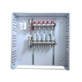Heating Manifold 5 Loops with Thermal Actuators NC AC230V and Flow Meters