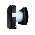Recuperator for thin Wall, Single-Room upto 46m2, with Humidity Sensor, Wi-Fi, Tuya, black