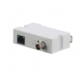 Single-Port Long Reach Ethernet over Coax Extender receiver