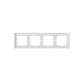 SONOFF Switch Frame 4-Gang for M5-80, White