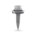 Self-tapping screw 6x25mm, stainless steel with EPDM, for PV panels mounting, 100pcs