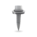 Self-tapping screw 6x25mm, stainless steel with EPDM, for PV panels mounting, 4000pcs