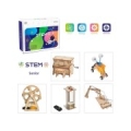 Wooden Assembly Advanced Science Lab Kit, 5in1 STEM Educational Toys