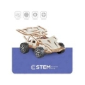 Wooden Assembly Kit Four-Wheel Drive Racing Car, STEM Educational Toy
