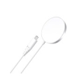 Magnetic Wireless Charger CHOETECH, 15W, iPhone 14, white