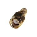RPSMA-male Crimp Connector for RG58 Cable