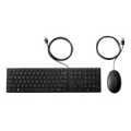  HP 320MK USB Wired Mouse Keyboard Combo, spill resistant – Black - US ENG 9SR36UT#ABB