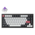  Keychron Q1 HE RGB Aluminum - US Layout - Hot-Swappable Gateron 2.0 Magnetic Nebula Switch Carbon Black Wireless Keyboard Q1H-M1