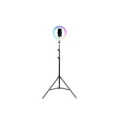 Havit ST7026 - tripod with RGB light ring, black
