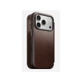Nomad Modern Leather Folio mobile phone case 16 cm (6.3") Brown