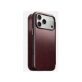 Nomad Modern Leather Folio mobile phone case 16 cm (6.3") Burgundy
