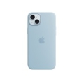 Apple iPhone 15 Plus Silicone Case with MagSafe - Light Blue