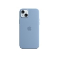 Apple iPhone 15 Plus Silicone Case with MagSafe - Winter Blue