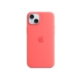 Apple iPhone 15 Plus Silicone Case with MagSafe - Guava