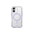 LAUT AERO PROTECT mobile phone case 16 cm (6.3") Cover Purple, Transparent