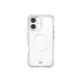 LAUT AERO SPARKLE mobile phone case 16 cm (6.3") Cover Silver, Transparent