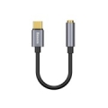 Baseus L54 mobile phone cable Black, Grey USB C 3.5mm