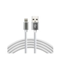 everActive cable USB Lightning 1m - White, silicone, quick charge, 2,4A - CBS-1IW