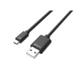 UNITEK Y-C434GBK USB cable USB 2.0 1.5 m USB A Micro-USB B 0.48 Gbit/s Black