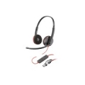 POLY Blackwire 3225 Stereo USB-C Headset +3.5mm Plug +USB-C/A Adapter (Bulk)