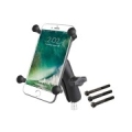 RAM Mounts X-Grip Large Phone Mount with Motorcycle Handlebar Clamp Base