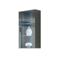 Cama hanging display cabinet SOHO grey/grey gloss