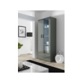 Cama display cabinet SOHO S6 2D2S grey/grey gloss