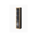 Cama glass-case VIGO '180' 180/40/30 black/wotan oak