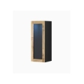 Cama cabinet VIGO "90" glass 90/35/32 black/wotan oak