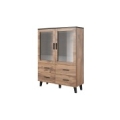 Cama display cabinet LOTTA 2D4D wotan oak + mat black
