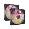 Corsair iCUE LINK RX140 MAX RGB Computer case Fan 14 cm Black 2 pc(s)