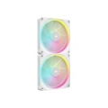 Corsair CO-9051032-WW computer cooling system Computer case Fan 14 cm White 2 pc(s)