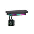 Gamemax CPU Liquid Cooler | GLACIER 240 LCD BK | Black